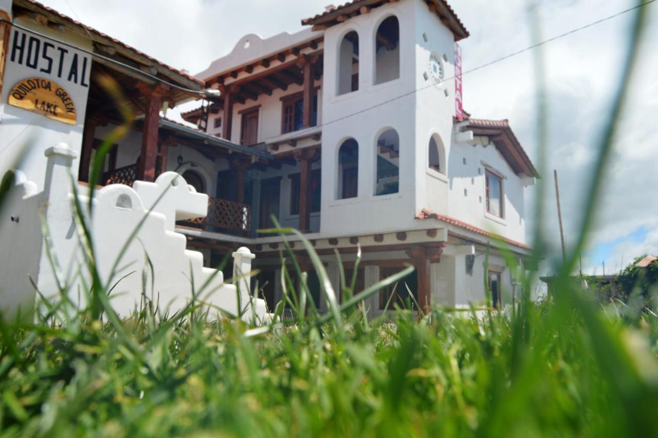 Hotel Quilotoa Green Lake Exterior foto