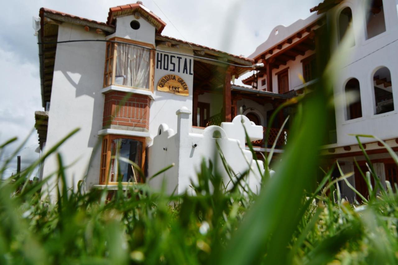 Hotel Quilotoa Green Lake Exterior foto