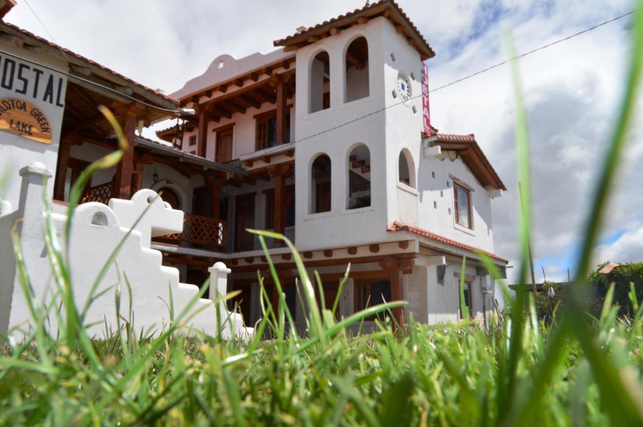 Hotel Quilotoa Green Lake Exterior foto