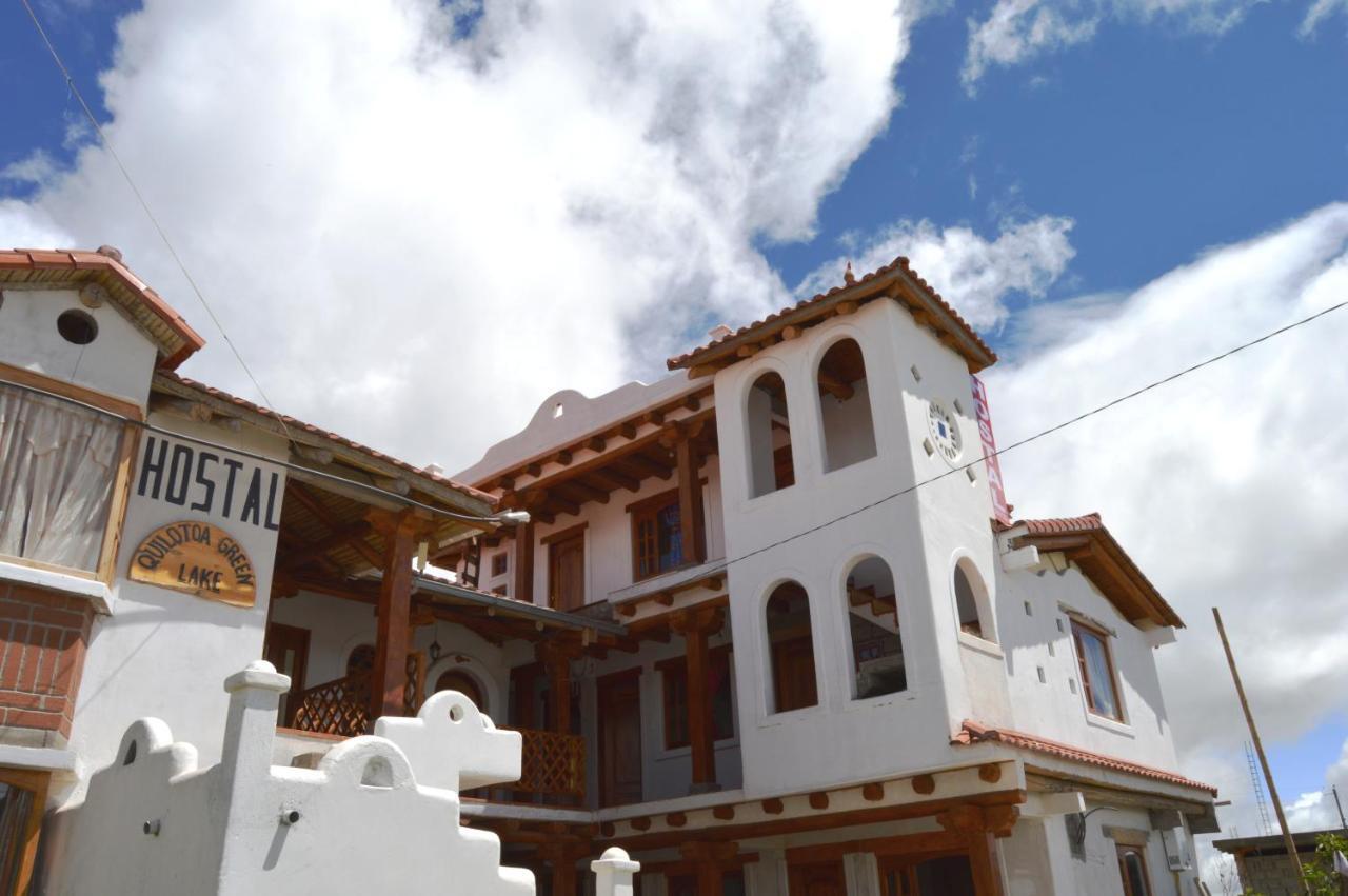 Hotel Quilotoa Green Lake Exterior foto