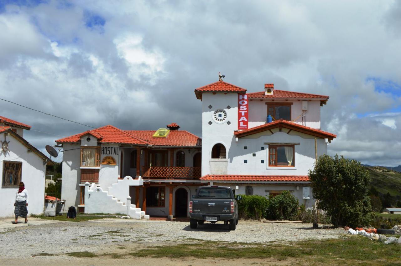 Hotel Quilotoa Green Lake Exterior foto