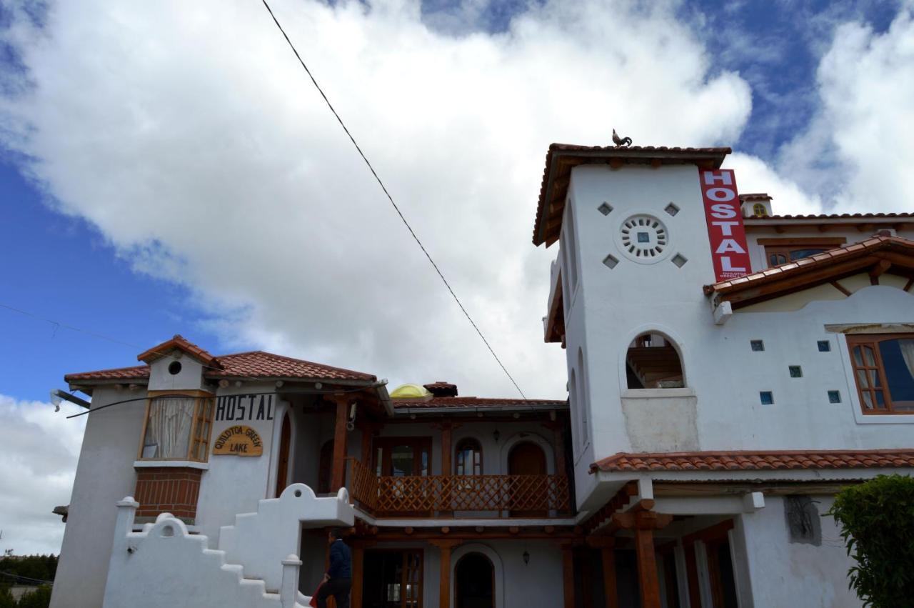 Hotel Quilotoa Green Lake Exterior foto