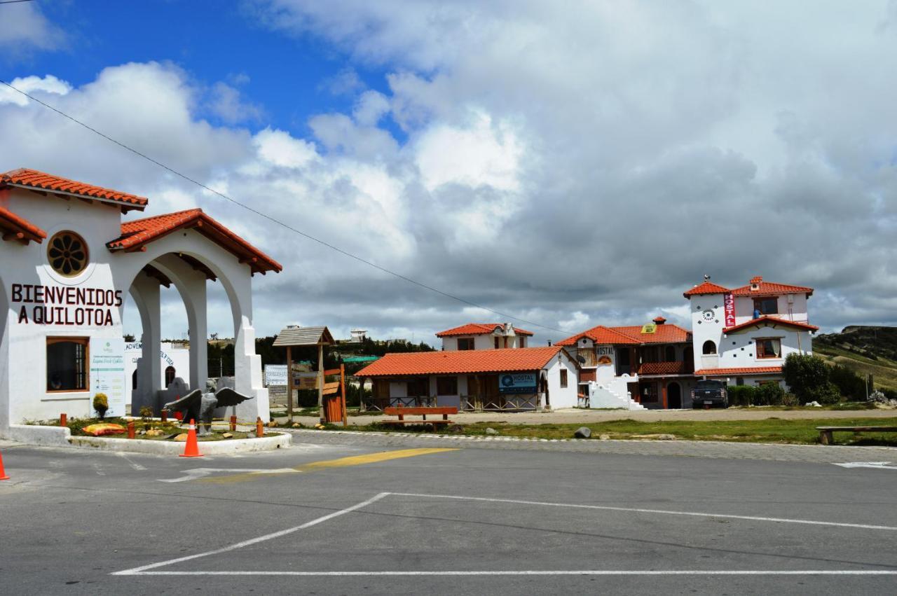 Hotel Quilotoa Green Lake Exterior foto