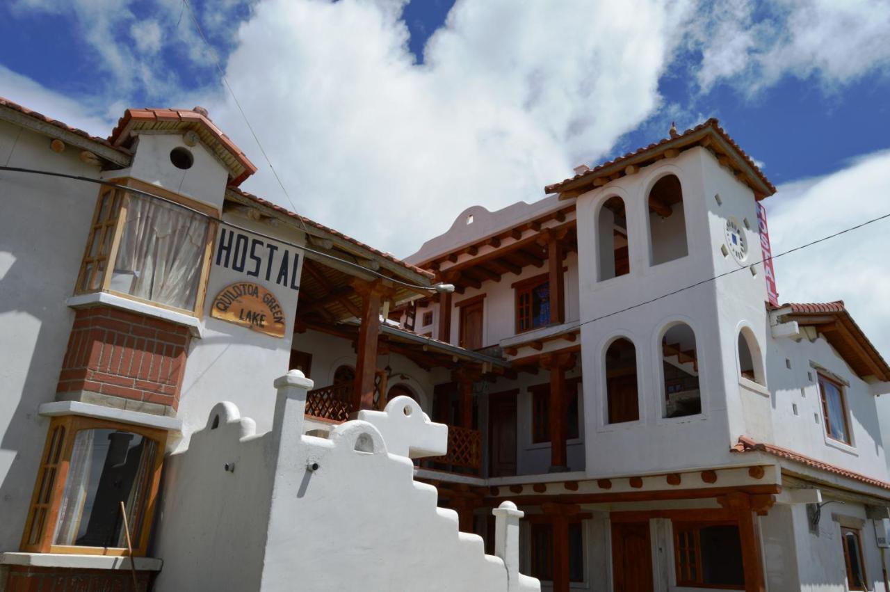 Hotel Quilotoa Green Lake Exterior foto