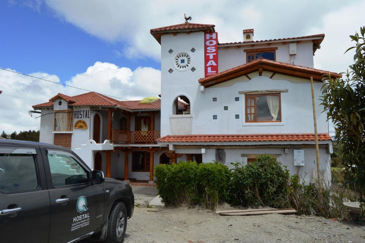 Hotel Quilotoa Green Lake Exterior foto