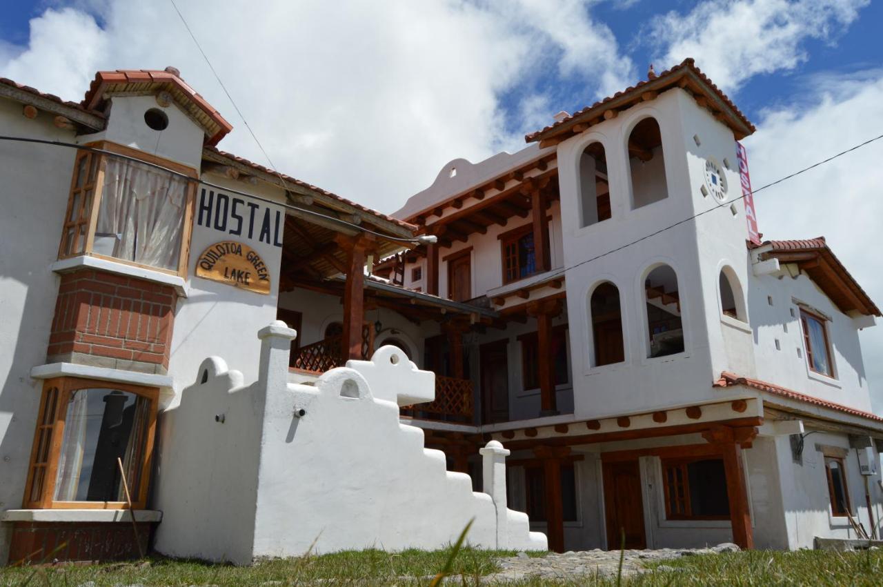 Hotel Quilotoa Green Lake Exterior foto